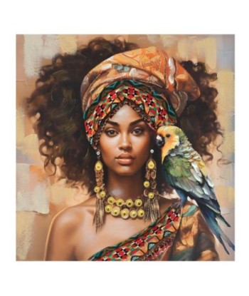 Cuadro Africana Étnico Pintura Decorativo Arte Pared Diseño Exótico Moderno Hogar