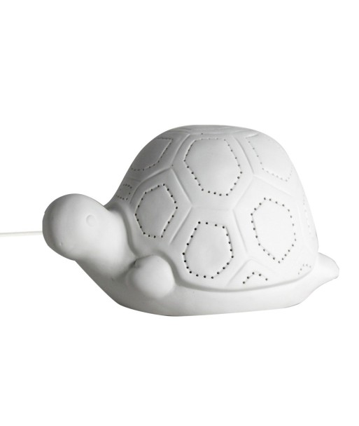 Lámpara Tortuga Bohemio Blanco Porcelana
