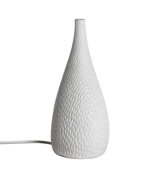 Lámpara pequeña de porcelana blanca estilo bohemio para decoración del hogar