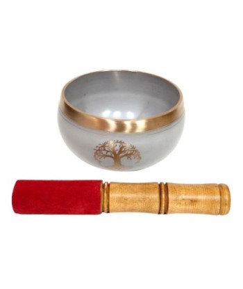 Cuenco Tibetano de Aluminio para Meditación y Bienestar Espiritual, Ideal para Yoga y Decoración Zen en el Hogar