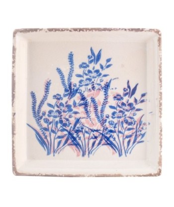 Plato de Flores Decorativo para Mesa de Comedor y Sala de Estar