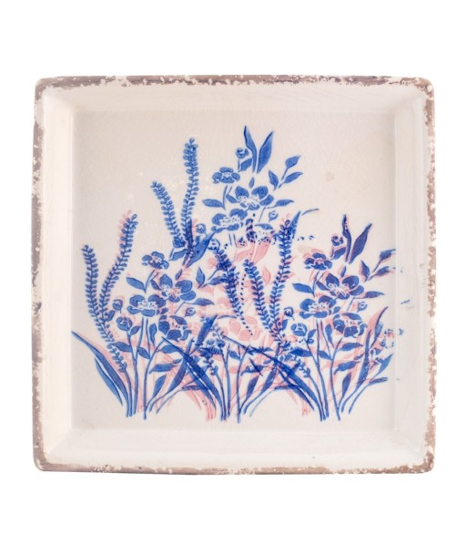 Plato de Flores Decorativo para Mesa de Comedor y Sala de Estar