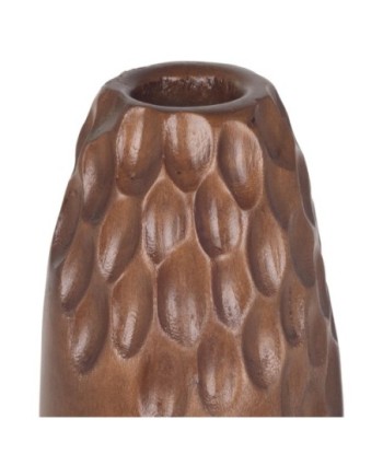 Jarrón de Madera Decorativo para Hogar y Oficina - Ideal para Regalo o Decoración de Interiores
