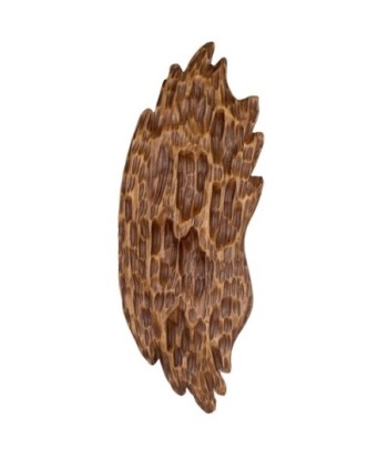 Adorno Pared Étnico de Madera Tallada para Decoración Hogar y Oficina