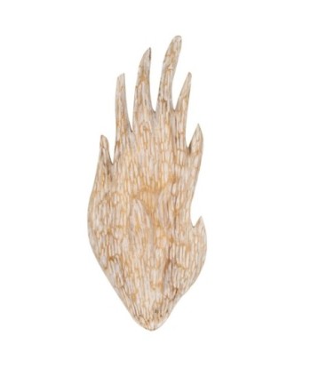 Adorno de Pared Étnico de Madera Marrón 72 cm