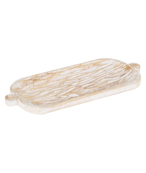 Bandeja de Madera Etnica para Decoración y Servir en Casa