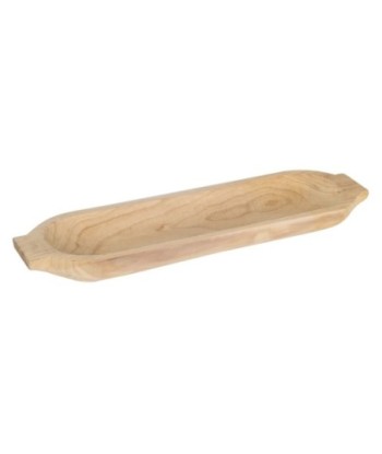 Bandeja de Madera Natural para Decoración y Servir en el Hogar