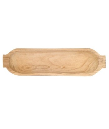 Bandeja de Madera Natural para Decoración y Servir en el Hogar
