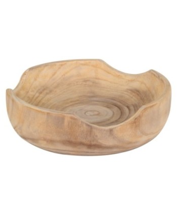 Cuenco de Madera Natural para Decoración del Hogar y Regalo