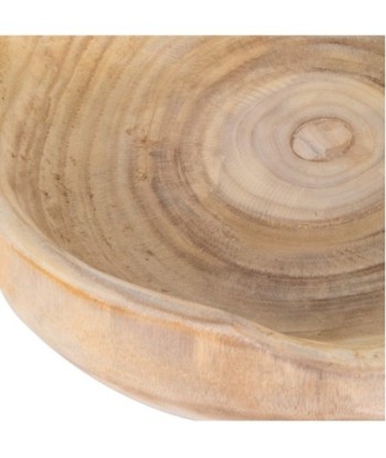 Cuenco de Madera Natural para Decoración del Hogar y Regalo