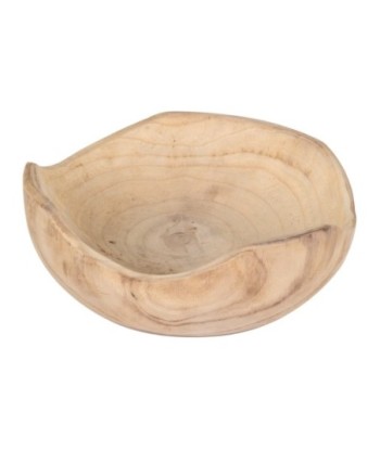 Cuenco de Madera Natural para Decoración del Hogar y Cocina