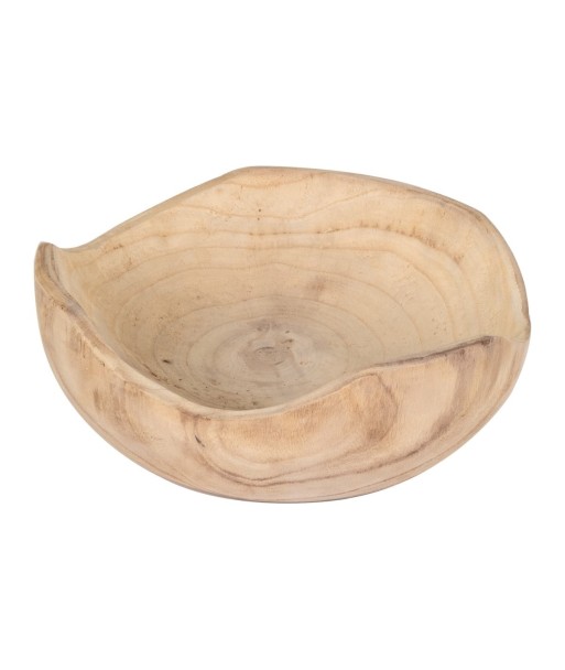 Cuenco de Madera Natural para Decoración del Hogar y Cocina