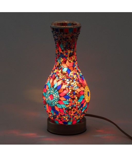 Lámpara de Mosaico India Azul - Decoración Exótica para tu Hogar