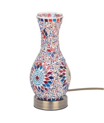 Lámpara de Mosaico India Azul - Decoración Exótica para tu Hogar