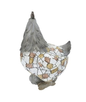 Figura de Gallo Extensión de Decoración Rústica para Hogar y Jardín