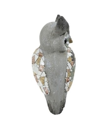 Figura Búho Decorativo Rustico para Hogar y Jardín