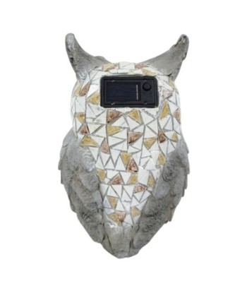 Figura de Búho Decorativo para Interiores - Estilo Rústico y Elegante