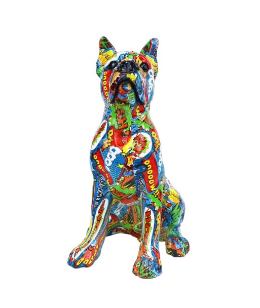 Figura de Perro Verde Resina Decorativa para Hogar y Oficina