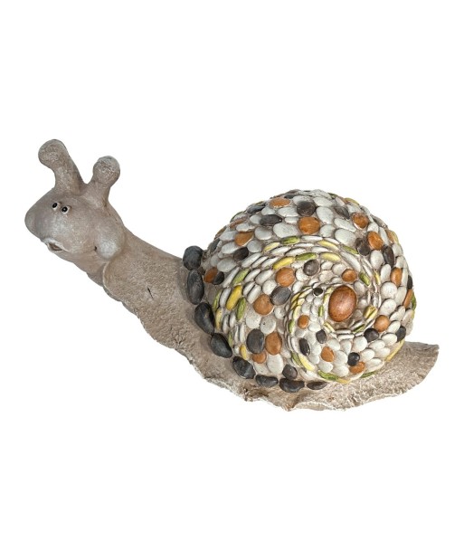 Figura de caracol exte rústico para decoración del hogar y jardín