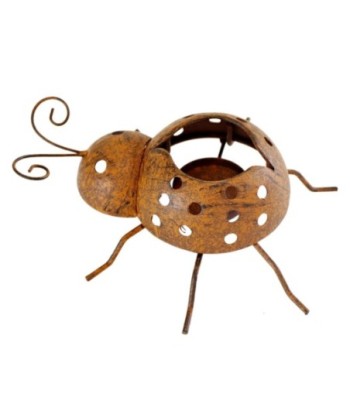 Portavelas Mariquita Decorativo - Ideal para Regalo y Decoración del Hogar