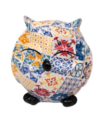 Buho hidraulico grande azul decorativo para el hogar y regalos originales