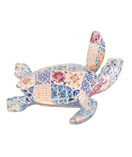 Tortuga hidráulico de resina azul para decoración del hogar y regalos originales