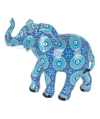 Elefante gris de resina para decoración del hogar y regalo de colección