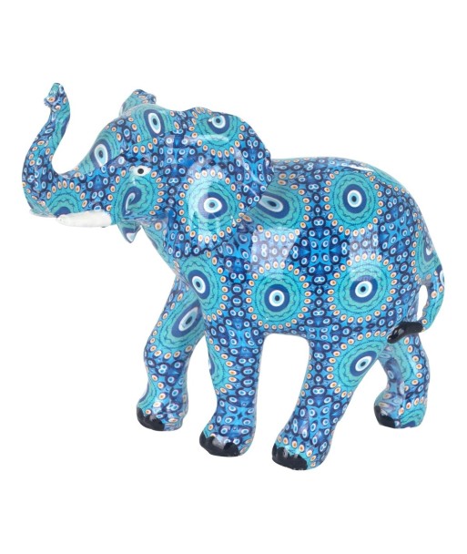 Elefante gris de resina para decoración del hogar y regalo de colección