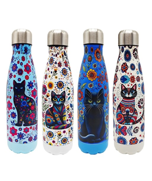 Botella gato 4 difusores de acero inoxidable para amantes de los felinos y la decoración del hogar en Amazon