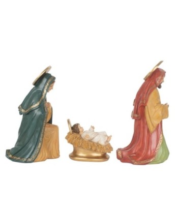 Nacimiento 3 pcs. Figuras Resina Navidad Decoración Hogar