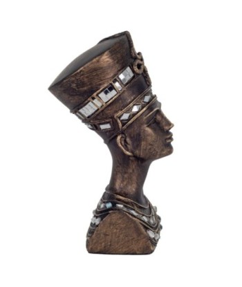 Figura Egipcia de Resina Marrón Colección Clásica de 18 cm - Decoración de Hogar