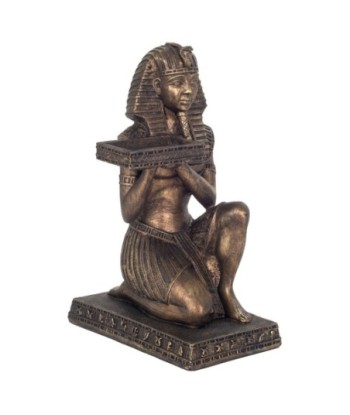 Figura decorativa del Rey Egipto en bronce de estilo clásico para tu hogar
