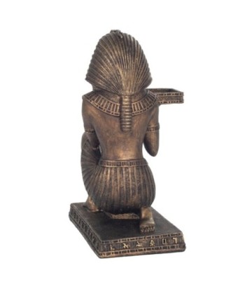Figura decorativa del Rey Egipto en bronce de estilo clásico para tu hogar