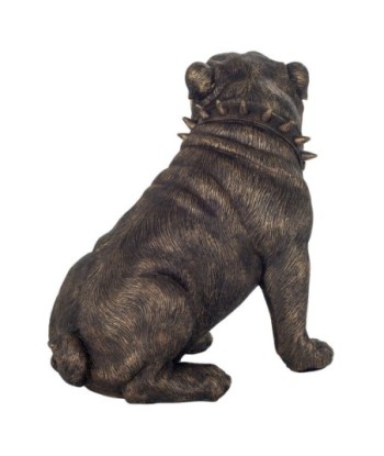 Figura de Perro Bulldog de Resina para Decoración del Hogar y Regalos Originales