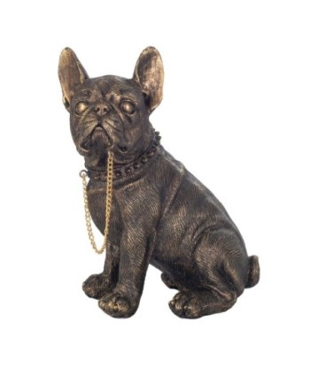 Figura de Perro Contemporáneo Resina Decorativa