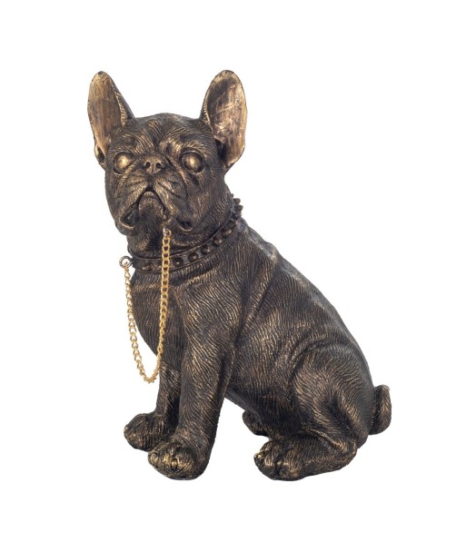 Figura de Perro Contemporáneo Resina Decorativa