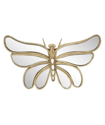 Adorno de pared mariposa con espejo para decoración del hogar y jardín