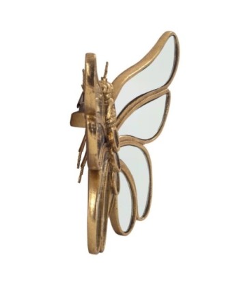 Adorno de pared mariposa con espejo para decoración del hogar y jardín