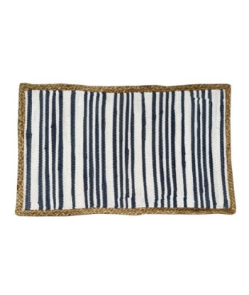 Alfombra de Entrada 50x80cm, 100% Yute, Diseño Moderno, Textil Hogar, Decoración Elegante, Alfombra Antideslizante