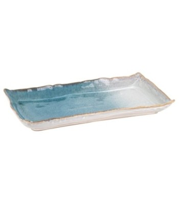 Bandeja Bohemio Azul Piedra 3,5x15x29,5 cm Decorativa Hogar Cocina Organizador