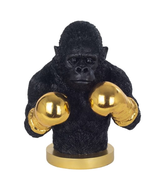 Figura de Orangutan de Resina Dorada para Decoración del Hogar y Regalos Originales