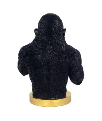 Figura de Orangutan de Resina Dorada para Decoración del Hogar y Regalos Originales