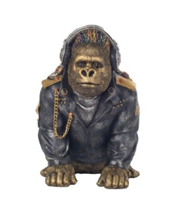 Figura de Orangutan de Resina de Colección Contemporánea