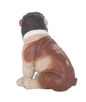 Figura de perro bulldog decorativa para hogar y regalo, colección bohemia