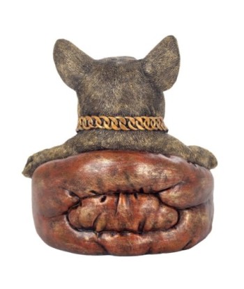 Figura de Perro Bulldog Resina Colección Contemporánea Decoración Hogar