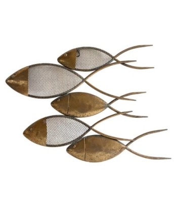 Adorno de Pared con Diseño de Peces para Decoración Náutica y Marinera
