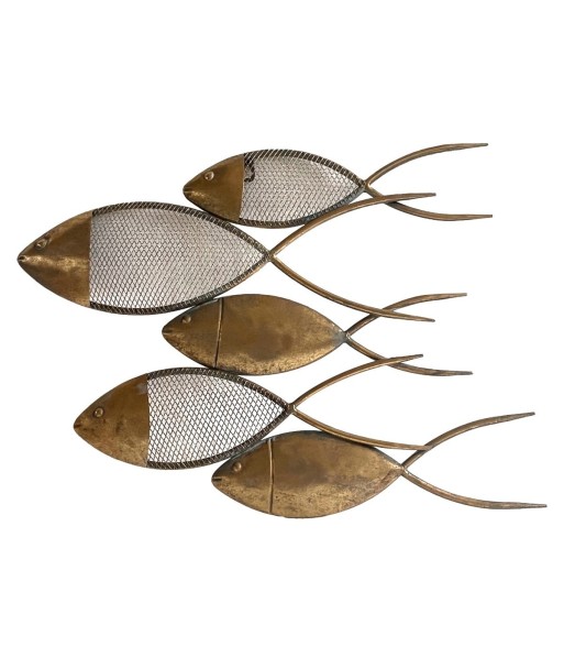 Adorno de Pared con Diseño de Peces para Decoración Náutica y Marinera