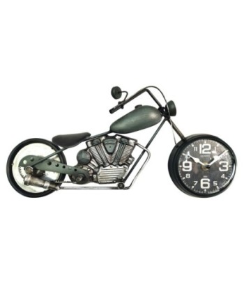 Reloj de Pared Moto Vintage para Decoración Industrial