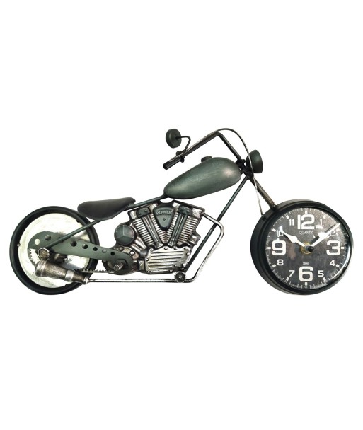 Reloj de Pared Moto Vintage para Decoración Industrial