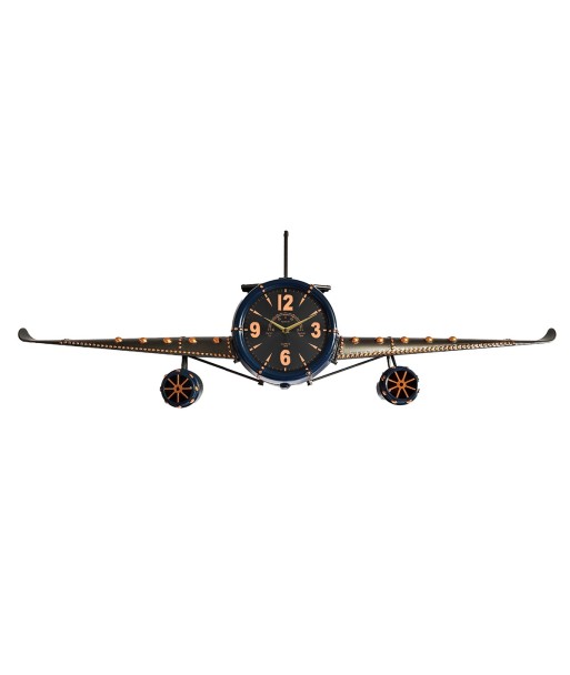 Reloj de Pared Avión Vintage Decorativo Industrial
